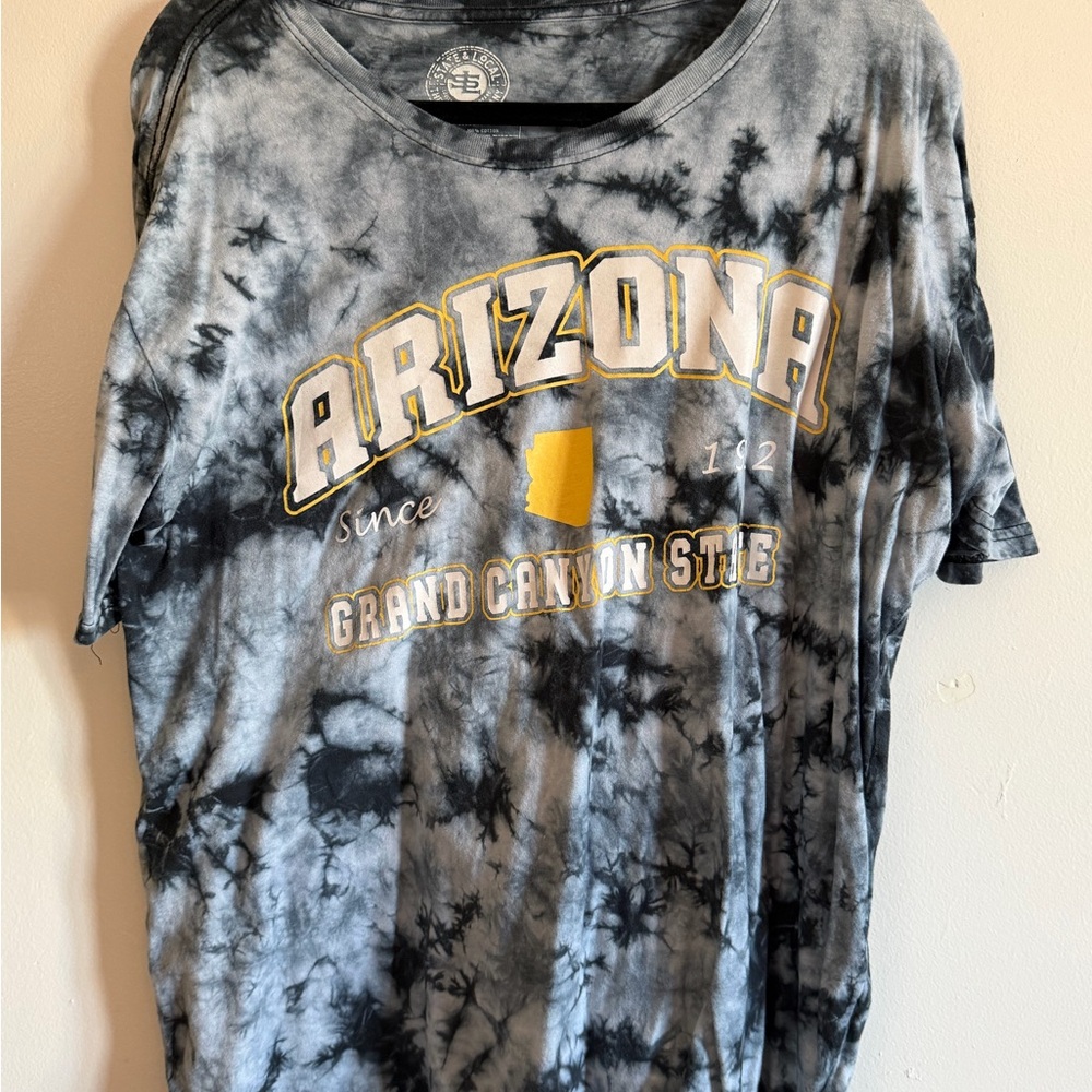 Arizona Graphic Tie-Dye Tee